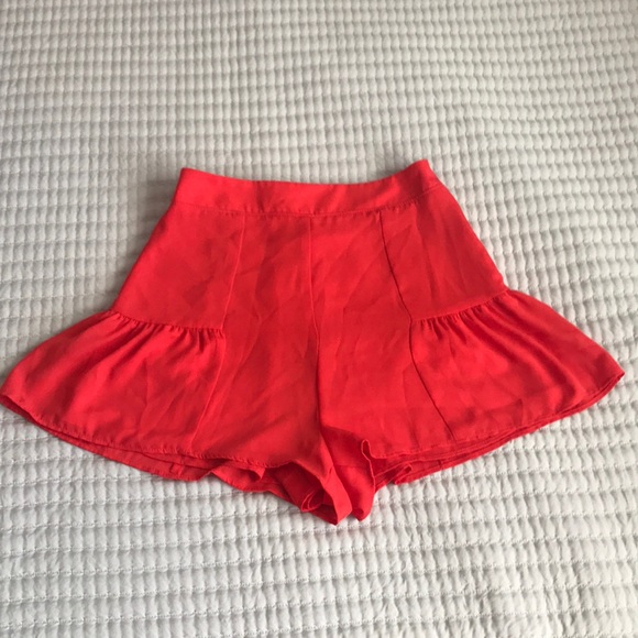 Show Me Your MuMu Pants - Red ‘Show Me Your MuMu’ Shorts